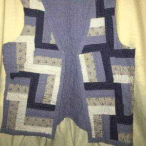 Vintage quilted vest